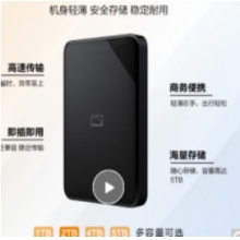 西部數(shù)據(jù)2T移動(dòng)硬盤(pán)